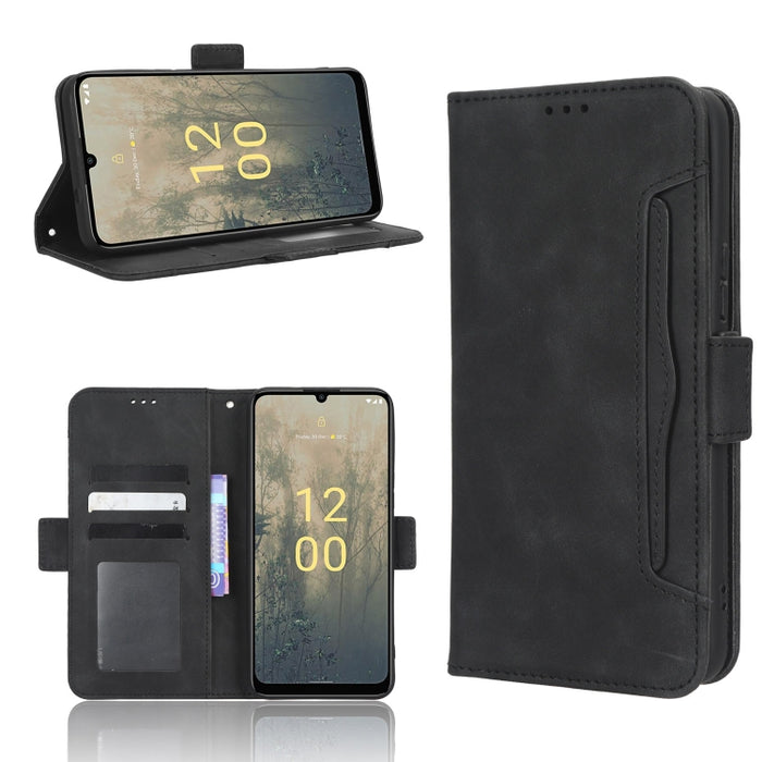 Funda de piel para teléfono con textura de piel de becerro y ranuras para tarjetas, For Google Pixel 7a, For Xiaomi Redmi 12C / 11A, For Xiaomi Redmi K60 5G / K60 Pro, For Xiaomi Redmi K60E 5G, For Xiaomi Redmi Note 12 Pro 5G Speed                     ...