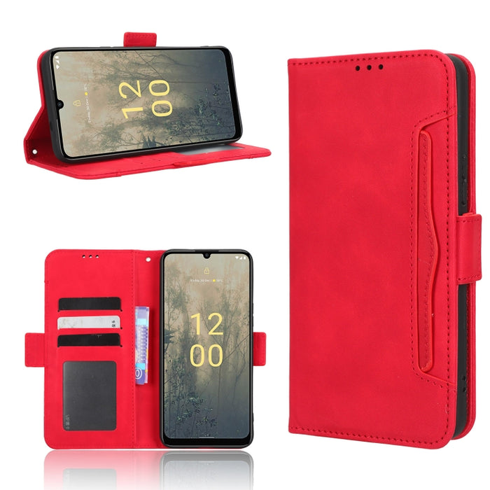 Funda de piel para teléfono con textura de piel de becerro y ranuras para tarjetas, For Google Pixel 7a, For Xiaomi Redmi 12C / 11A, For Xiaomi Redmi K60 5G / K60 Pro, For Xiaomi Redmi K60E 5G, For Xiaomi Redmi Note 12 Pro 5G Speed                     ...