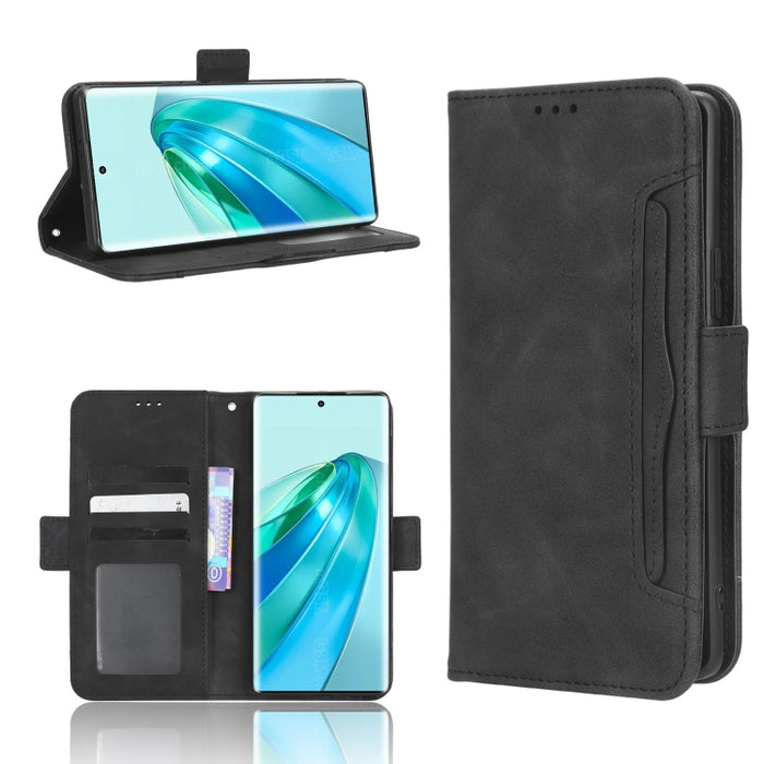Funda de piel para teléfono con textura de piel de becerro y ranuras para tarjetas, For Google Pixel 7a, For Xiaomi Redmi 12C / 11A, For Xiaomi Redmi K60 5G / K60 Pro, For Xiaomi Redmi K60E 5G, For Xiaomi Redmi Note 12 Pro 5G Speed                     ...