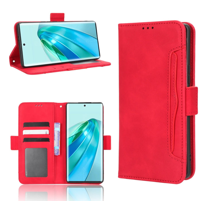 Funda de piel para teléfono con textura de piel de becerro y ranuras para tarjetas, For Google Pixel 7a, For Xiaomi Redmi 12C / 11A, For Xiaomi Redmi K60 5G / K60 Pro, For Xiaomi Redmi K60E 5G, For Xiaomi Redmi Note 12 Pro 5G Speed                     ...