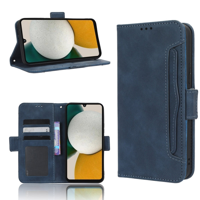 Funda de piel para teléfono con textura de piel de becerro y ranuras para tarjetas, For Google Pixel 7a, For Xiaomi Redmi 12C / 11A, For Xiaomi Redmi K60 5G / K60 Pro, For Xiaomi Redmi K60E 5G, For Xiaomi Redmi Note 12 Pro 5G Speed                     ...