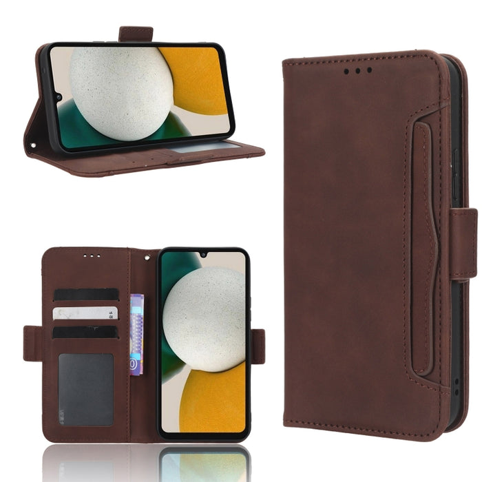 Funda de piel para teléfono con textura de piel de becerro y ranuras para tarjetas, For Google Pixel 7a, For Xiaomi Redmi 12C / 11A, For Xiaomi Redmi K60 5G / K60 Pro, For Xiaomi Redmi K60E 5G, For Xiaomi Redmi Note 12 Pro 5G Speed                     ...