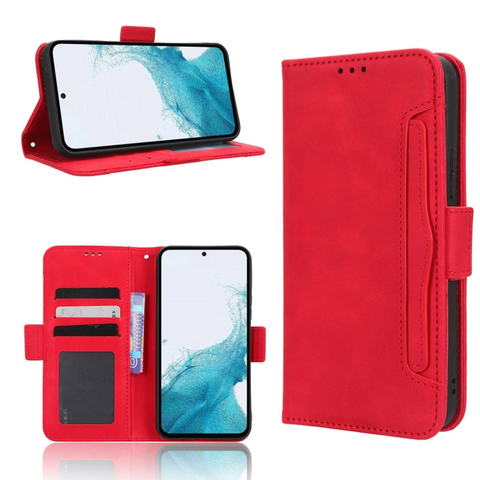 Funda de piel para teléfono con textura de piel de becerro y ranuras para tarjetas, For Google Pixel 7a, For Xiaomi Redmi 12C / 11A, For Xiaomi Redmi K60 5G / K60 Pro, For Xiaomi Redmi K60E 5G, For Xiaomi Redmi Note 12 Pro 5G Speed                     ...