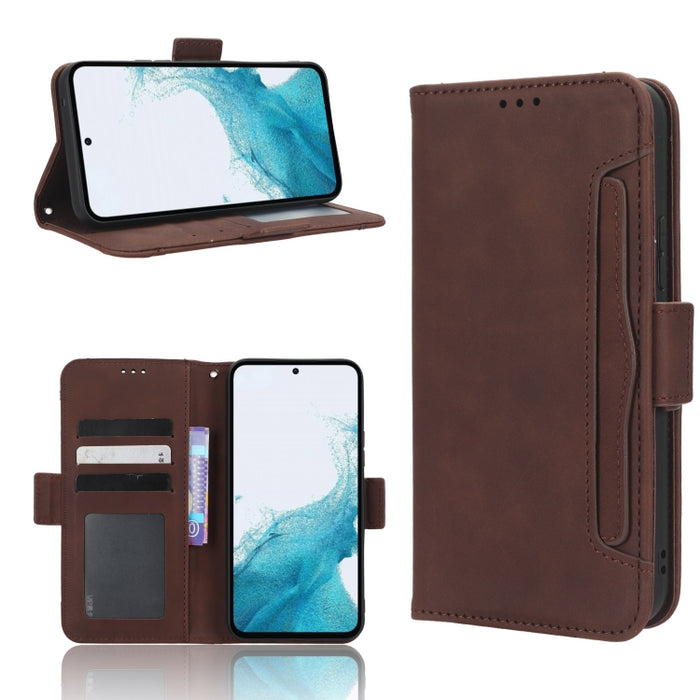 Funda de piel para teléfono con textura de piel de becerro y ranuras para tarjetas, For Google Pixel 7a, For Xiaomi Redmi 12C / 11A, For Xiaomi Redmi K60 5G / K60 Pro, For Xiaomi Redmi K60E 5G, For Xiaomi Redmi Note 12 Pro 5G Speed                     ...