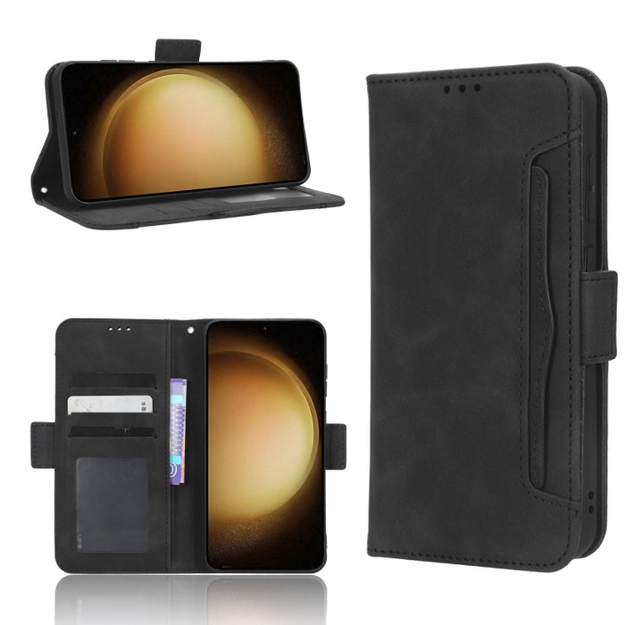 Funda de piel para teléfono con textura de piel de becerro y ranuras para tarjetas, For Google Pixel 7a, For Xiaomi Redmi 12C / 11A, For Xiaomi Redmi K60 5G / K60 Pro, For Xiaomi Redmi K60E 5G, For Xiaomi Redmi Note 12 Pro 5G Speed                     ...