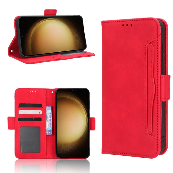 Funda de piel para teléfono con textura de piel de becerro y ranuras para tarjetas, For Google Pixel 7a, For Xiaomi Redmi 12C / 11A, For Xiaomi Redmi K60 5G / K60 Pro, For Xiaomi Redmi K60E 5G, For Xiaomi Redmi Note 12 Pro 5G Speed                     ...