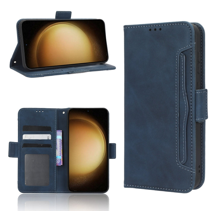 Funda de piel para teléfono con textura de piel de becerro y ranuras para tarjetas, For Google Pixel 7a, For Xiaomi Redmi 12C / 11A, For Xiaomi Redmi K60 5G / K60 Pro, For Xiaomi Redmi K60E 5G, For Xiaomi Redmi Note 12 Pro 5G Speed                     ...