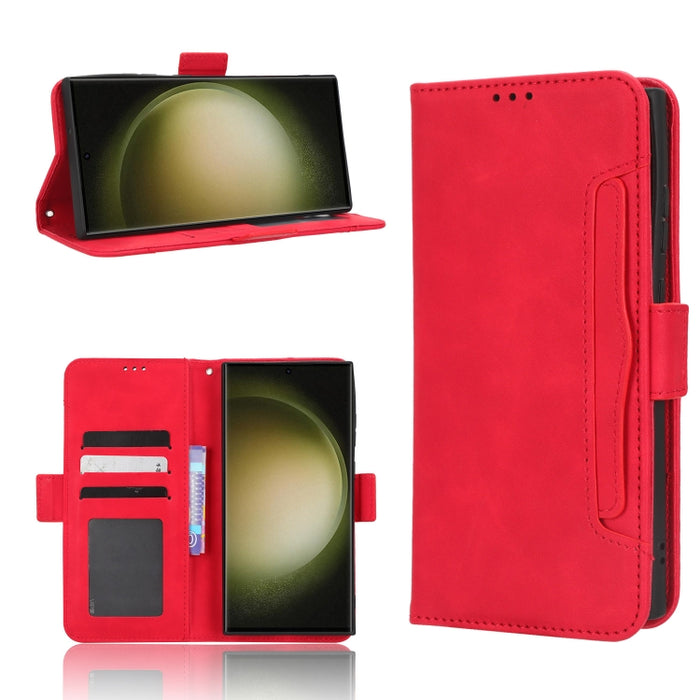 Funda de piel para teléfono con textura de piel de becerro y ranuras para tarjetas, For Google Pixel 7a, For Xiaomi Redmi 12C / 11A, For Xiaomi Redmi K60 5G / K60 Pro, For Xiaomi Redmi K60E 5G, For Xiaomi Redmi Note 12 Pro 5G Speed                     ...
