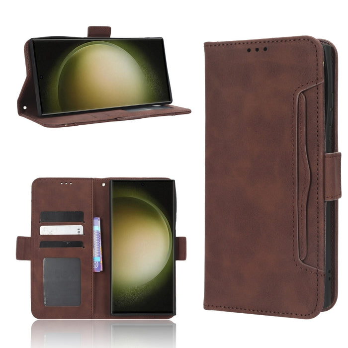 Funda de piel para teléfono con textura de piel de becerro y ranuras para tarjetas, For Google Pixel 7a, For Xiaomi Redmi 12C / 11A, For Xiaomi Redmi K60 5G / K60 Pro, For Xiaomi Redmi K60E 5G, For Xiaomi Redmi Note 12 Pro 5G Speed                     ...