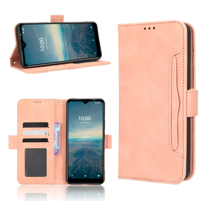 Funda de piel para teléfono con textura de piel de becerro y ranuras para tarjetas, For Google Pixel 7a, For Xiaomi Redmi 12C / 11A, For Xiaomi Redmi K60 5G / K60 Pro, For Xiaomi Redmi K60E 5G, For Xiaomi Redmi Note 12 Pro 5G Speed                     ...