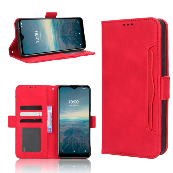 Funda de piel para teléfono con textura de piel de becerro y ranuras para tarjetas, For Google Pixel 7a, For Xiaomi Redmi 12C / 11A, For Xiaomi Redmi K60 5G / K60 Pro, For Xiaomi Redmi K60E 5G, For Xiaomi Redmi Note 12 Pro 5G Speed                     ...