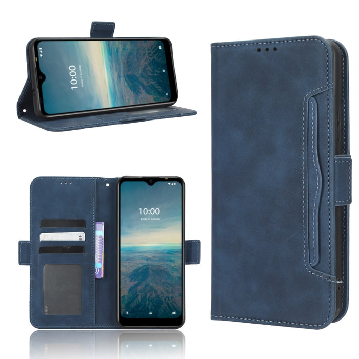 Funda de piel para teléfono con textura de piel de becerro y ranuras para tarjetas, For Google Pixel 7a, For Xiaomi Redmi 12C / 11A, For Xiaomi Redmi K60 5G / K60 Pro, For Xiaomi Redmi K60E 5G, For Xiaomi Redmi Note 12 Pro 5G Speed                     ...