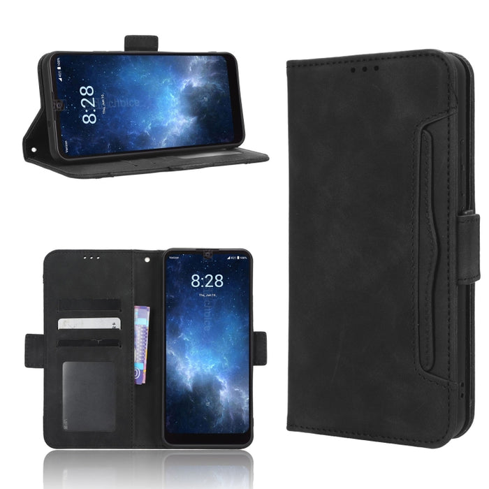 Funda de piel para teléfono con textura de piel de becerro y ranuras para tarjetas, For Google Pixel 7a, For Xiaomi Redmi 12C / 11A, For Xiaomi Redmi K60 5G / K60 Pro, For Xiaomi Redmi K60E 5G, For Xiaomi Redmi Note 12 Pro 5G Speed                     ...