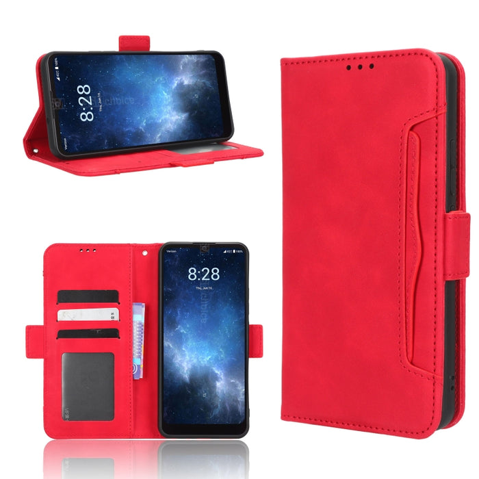 Funda de piel para teléfono con textura de piel de becerro y ranuras para tarjetas, For Google Pixel 7a, For Xiaomi Redmi 12C / 11A, For Xiaomi Redmi K60 5G / K60 Pro, For Xiaomi Redmi K60E 5G, For Xiaomi Redmi Note 12 Pro 5G Speed                     ...
