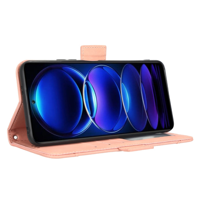 Funda de piel para teléfono con textura de piel de becerro y ranuras para tarjetas, For Xiaomi Poco X5 5G / Redmi Note 12 5G, For OnePlus 11 5G, For ZTE Libero 5G III, For ZTE nubia Red Magic 8 Pro / 8 Pro+, For ZTE nubia Z50
