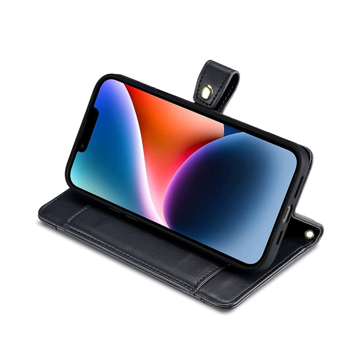 Estuche para teléfono de cuero con cremallera cruzada con textura de oveja, For Motorola Moto E13 4G, For OPPO A17k, For OPPO Reno8 T 4G, For Xiaomi Poco X5 Pro / Redmi Note 12 Pro Speed, For Honor X9a 5G