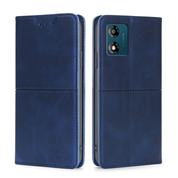 Estuche para teléfono de cuero con tapa horizontal magnética con textura de vaca, For Motorola Moto E13 4G, For OPPO A17k, For OPPO Reno8 T 4G, For Xiaomi Poco X5 Pro / Redmi Note 12 Pro Speed, For Honor X9a 5G