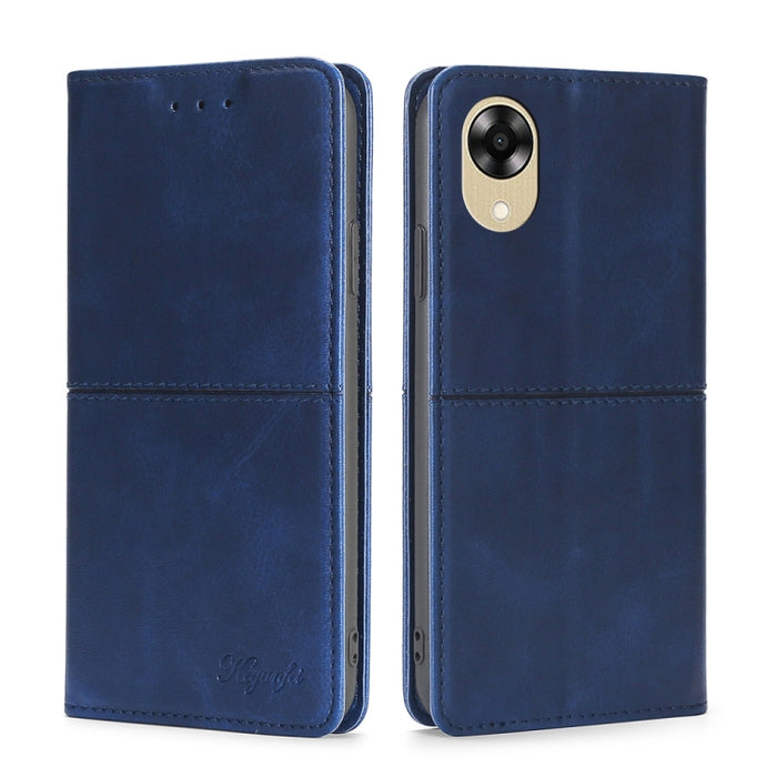 Estuche para teléfono de cuero con tapa horizontal magnética con textura de vaca, For Motorola Moto E13 4G, For OPPO A17k, For OPPO Reno8 T 4G, For Xiaomi Poco X5 Pro / Redmi Note 12 Pro Speed, For Honor X9a 5G