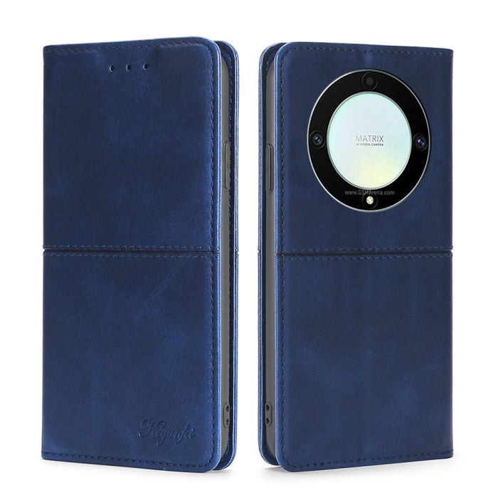 Estuche para teléfono de cuero con tapa horizontal magnética con textura de vaca, For Motorola Moto E13 4G, For OPPO A17k, For OPPO Reno8 T 4G, For Xiaomi Poco X5 Pro / Redmi Note 12 Pro Speed, For Honor X9a 5G