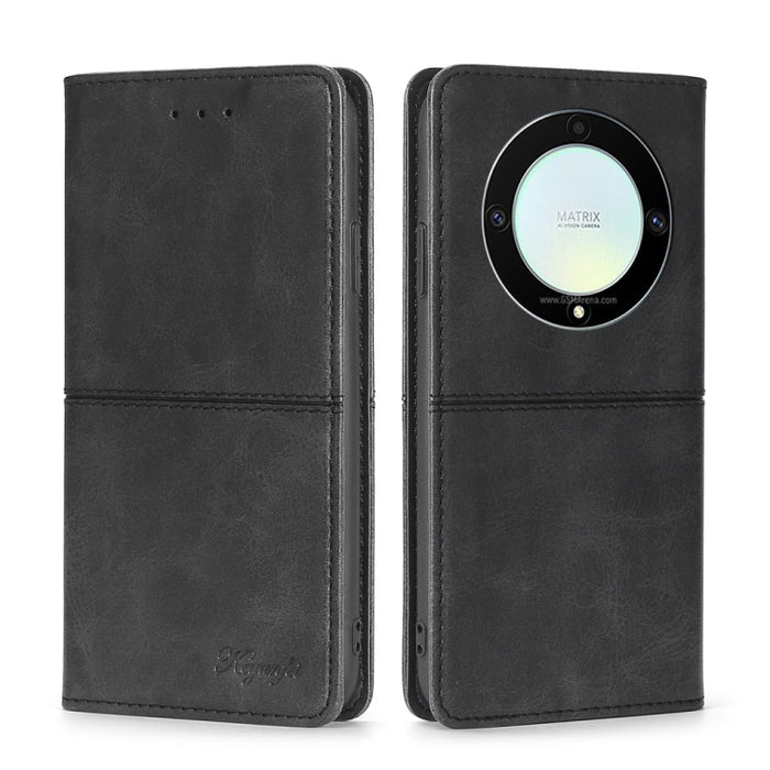 Estuche para teléfono de cuero con tapa horizontal magnética con textura de vaca, For Motorola Moto E13 4G, For OPPO A17k, For OPPO Reno8 T 4G, For Xiaomi Poco X5 Pro / Redmi Note 12 Pro Speed, For Honor X9a 5G