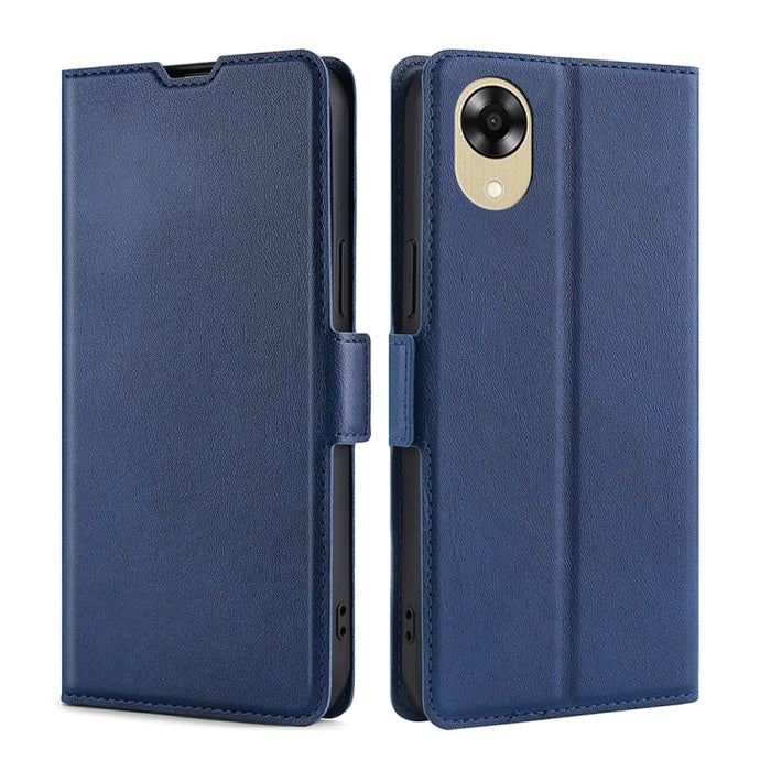 Estuche para teléfono de cuero con tapa horizontal y hebilla lateral ultradelgada de voltaje, For Motorola Moto E13 4G, For OPPO A17k, For OPPO Reno8 T 4G, For Xiaomi Poco X5 Pro / Redmi Note 12 Pro Speed, For Honor X9a 5G
