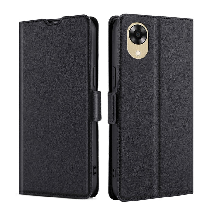 Estuche para teléfono de cuero con tapa horizontal y hebilla lateral ultradelgada de voltaje, For Motorola Moto E13 4G, For OPPO A17k, For OPPO Reno8 T 4G, For Xiaomi Poco X5 Pro / Redmi Note 12 Pro Speed, For Honor X9a 5G