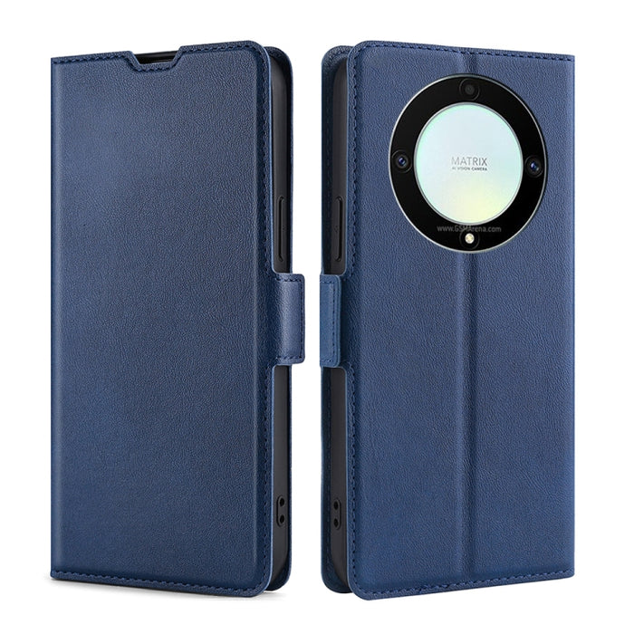 Estuche para teléfono de cuero con tapa horizontal y hebilla lateral ultradelgada de voltaje, For Motorola Moto E13 4G, For OPPO A17k, For OPPO Reno8 T 4G, For Xiaomi Poco X5 Pro / Redmi Note 12 Pro Speed, For Honor X9a 5G