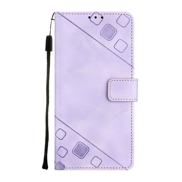 Estuche para teléfono de cuero en relieve con tacto de piel, For iPhone 7 Plus / 8 Plus / 6 Plus, For iPod Touch 7 / Touch 6, For iPhone 11 Pro