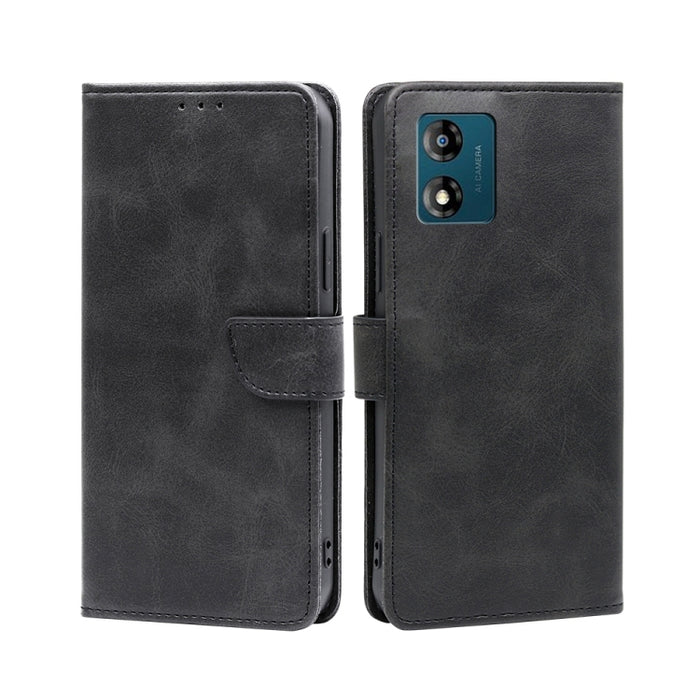 Estuche para teléfono de cuero con tapa y hebilla con textura de becerro, For Motorola Moto E13 4G, For OPPO A17k, For OPPO Reno8 T 4G, For Xiaomi Poco X5 Pro / Redmi Note 12 Pro Speed, For Honor X9a 5G