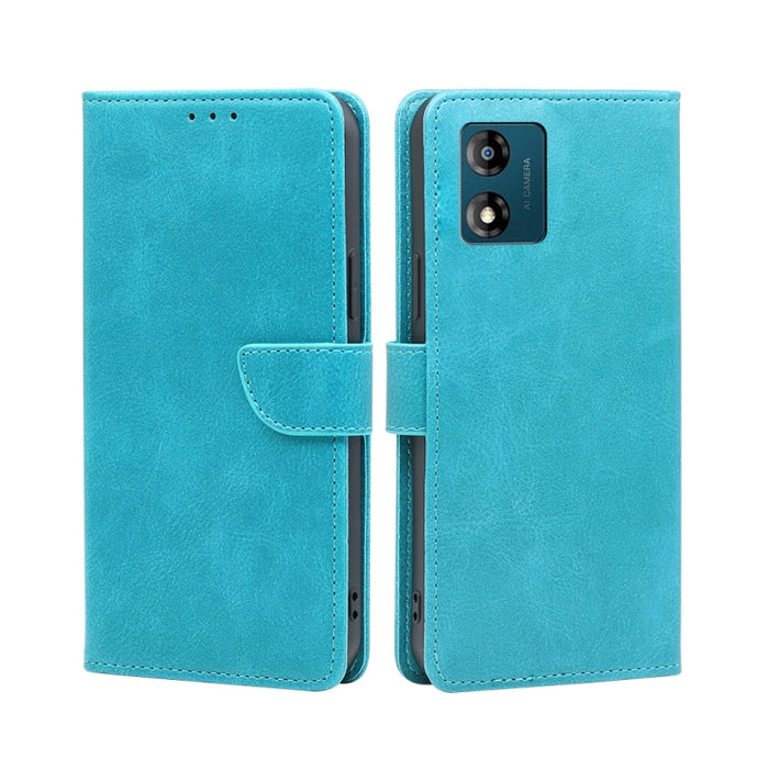 Estuche para teléfono de cuero con tapa y hebilla con textura de becerro, For Motorola Moto E13 4G, For OPPO A17k, For OPPO Reno8 T 4G, For Xiaomi Poco X5 Pro / Redmi Note 12 Pro Speed, For Honor X9a 5G
