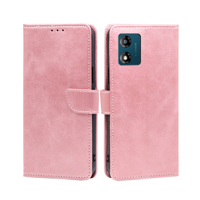 Estuche para teléfono de cuero con tapa y hebilla con textura de becerro, For Motorola Moto E13 4G, For OPPO A17k, For OPPO Reno8 T 4G, For Xiaomi Poco X5 Pro / Redmi Note 12 Pro Speed, For Honor X9a 5G