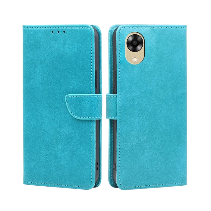 Estuche para teléfono de cuero con tapa y hebilla con textura de becerro, For Motorola Moto E13 4G, For OPPO A17k, For OPPO Reno8 T 4G, For Xiaomi Poco X5 Pro / Redmi Note 12 Pro Speed, For Honor X9a 5G