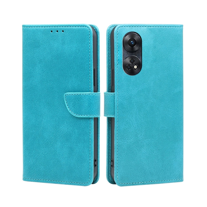 Estuche para teléfono de cuero con tapa y hebilla con textura de becerro, For Motorola Moto E13 4G, For OPPO A17k, For OPPO Reno8 T 4G, For Xiaomi Poco X5 Pro / Redmi Note 12 Pro Speed, For Honor X9a 5G