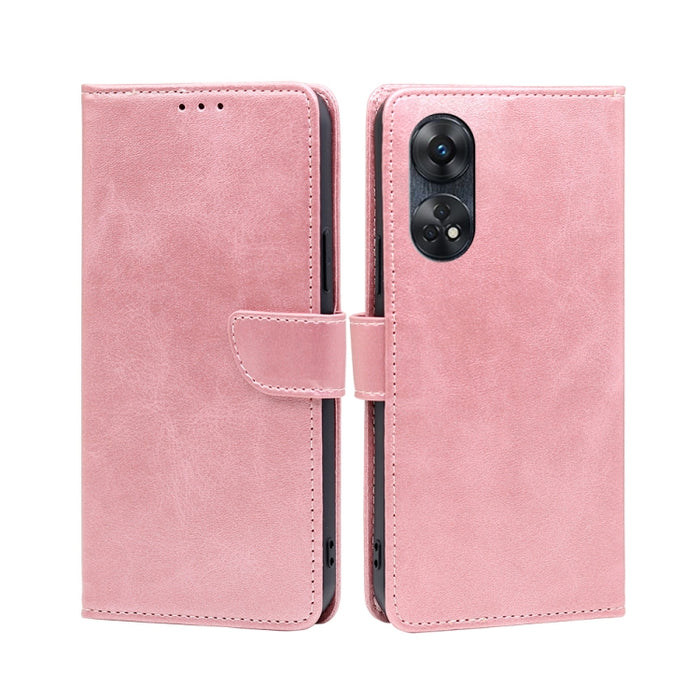 Estuche para teléfono de cuero con tapa y hebilla con textura de becerro, For Motorola Moto E13 4G, For OPPO A17k, For OPPO Reno8 T 4G, For Xiaomi Poco X5 Pro / Redmi Note 12 Pro Speed, For Honor X9a 5G