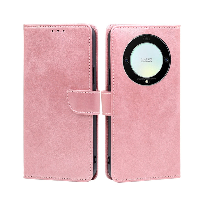 Estuche para teléfono de cuero con tapa y hebilla con textura de becerro, For Motorola Moto E13 4G, For OPPO A17k, For OPPO Reno8 T 4G, For Xiaomi Poco X5 Pro / Redmi Note 12 Pro Speed, For Honor X9a 5G
