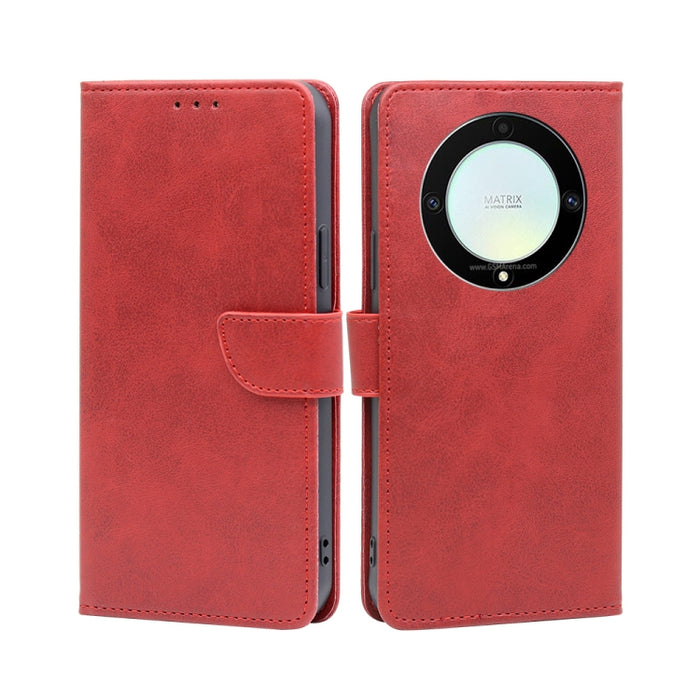 Estuche para teléfono de cuero con tapa y hebilla con textura de becerro, For Motorola Moto E13 4G, For OPPO A17k, For OPPO Reno8 T 4G, For Xiaomi Poco X5 Pro / Redmi Note 12 Pro Speed, For Honor X9a 5G