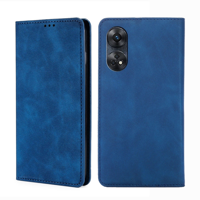 Estuche para teléfono de cuero con tapa horizontal magnética con sensación de piel, For Motorola Moto E13 4G, For OPPO A17k, For OPPO Reno8 T 4G, For Xiaomi Poco X5 Pro / Redmi Note 12 Pro Speed, For Honor X9a 5G