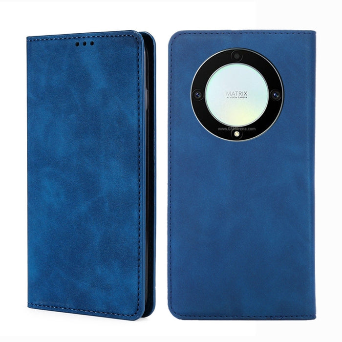 Estuche para teléfono de cuero con tapa horizontal magnética con sensación de piel, For Motorola Moto E13 4G, For OPPO A17k, For OPPO Reno8 T 4G, For Xiaomi Poco X5 Pro / Redmi Note 12 Pro Speed, For Honor X9a 5G