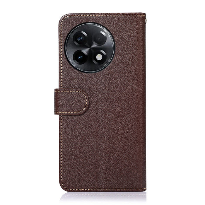 KHAZNEH Estuche para teléfono RFID de cuero con textura de litchi, For OnePlus Ace 2 5G / 11R 5G, For Sony Xperia 1 V, For Sony Xperia 10 V, For Xiaomi Redmi 12C / Redmi 11A
