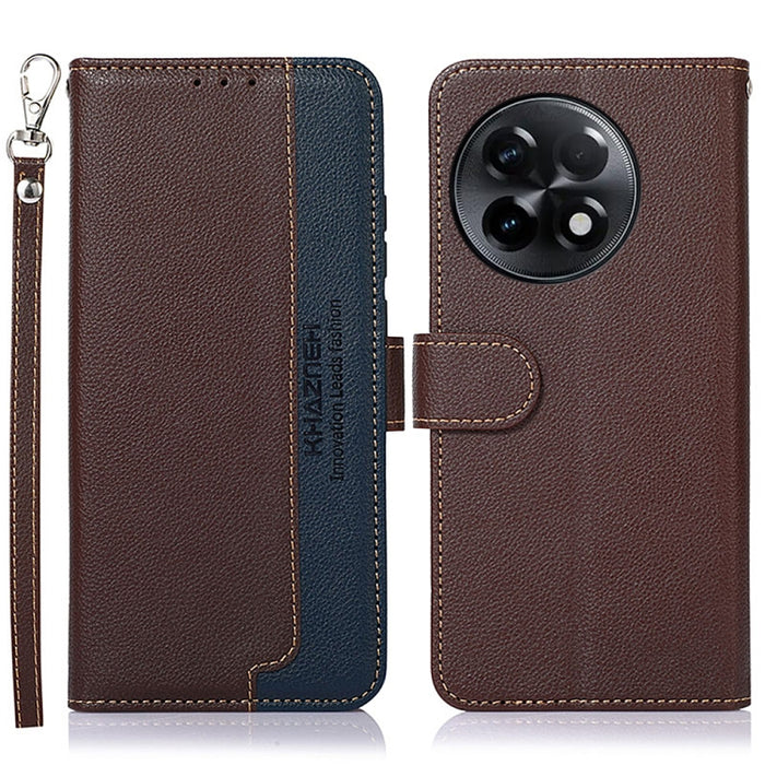 KHAZNEH Estuche para teléfono RFID de cuero con textura de litchi, For OnePlus Ace 2 5G / 11R 5G, For Sony Xperia 1 V, For Sony Xperia 10 V, For Xiaomi Redmi 12C / Redmi 11A