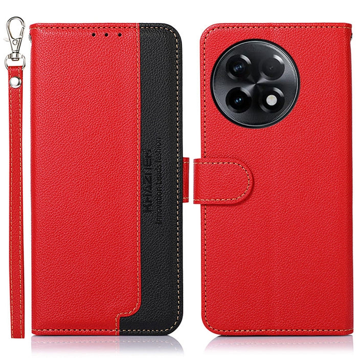 KHAZNEH Estuche para teléfono RFID de cuero con textura de litchi, For OnePlus Ace 2 5G / 11R 5G, For Sony Xperia 1 V, For Sony Xperia 10 V, For Xiaomi Redmi 12C / Redmi 11A