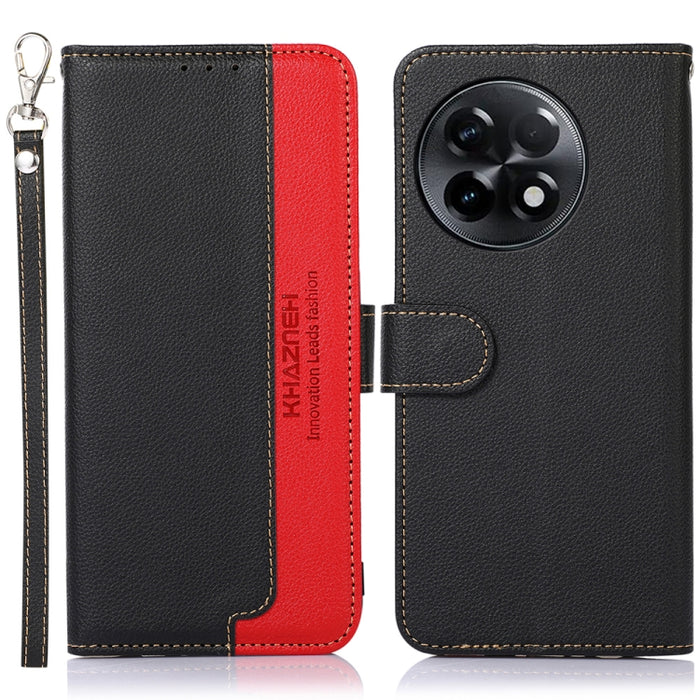 KHAZNEH Estuche para teléfono RFID de cuero con textura de litchi, For OnePlus Ace 2 5G / 11R 5G, For Sony Xperia 1 V, For Sony Xperia 10 V, For Xiaomi Redmi 12C / Redmi 11A