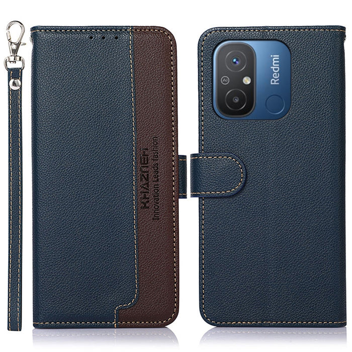 KHAZNEH Estuche para teléfono RFID de cuero con textura de litchi, For OnePlus Ace 2 5G / 11R 5G, For Sony Xperia 1 V, For Sony Xperia 10 V, For Xiaomi Redmi 12C / Redmi 11A