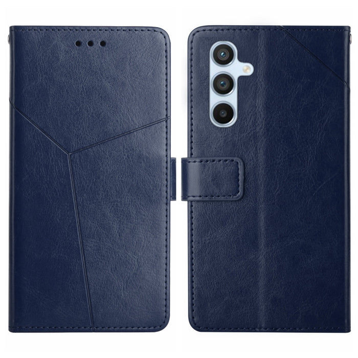 HT01 Estuche para teléfono de cuero con tapa y patrón en forma de Y, For OPPO Reno8 T 5G/A1 Pro 5G, For Xiaomi 13 Lite, For Samsung Galaxy A24 4G