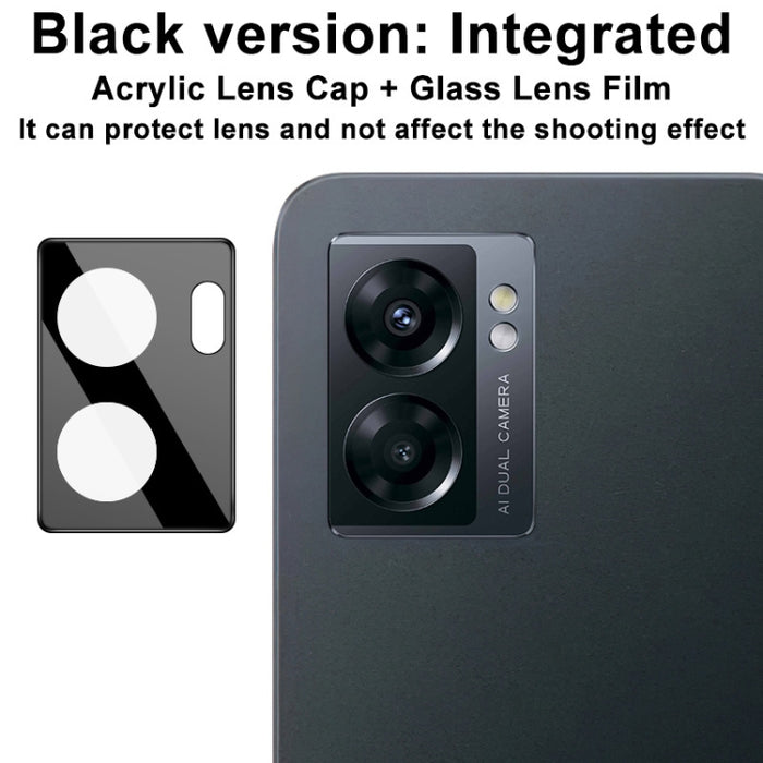 Película de lente de vidrio integrada de alta definición imak, versión negra, For OnePlus Nord N300 5G, For OPPO Reno8 Pro+ 5G / Reno8 Pro 5G Global, For Realme 10 4G Global, For Realme 10 Pro 5G, For Realme 10 Pro+ 5G                                  ...