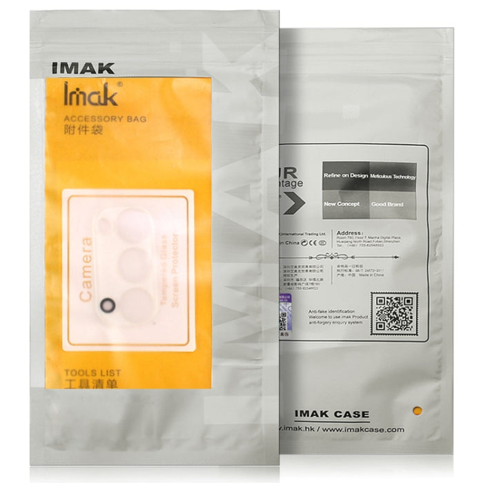 Lente de cámara trasera integrada imak Película de vidrio templado, For OPPO Reno9 Pro+ 5G, For Xiaomi Redmi Note 12 5G India / Poco X5 5G, For Xiaomi Redmi Note 12 Pro Speed / Poco X5 Pro 5G, For ZTE nubia Red Magic 8 Pro / Red Magic 8 Pro+ 5G