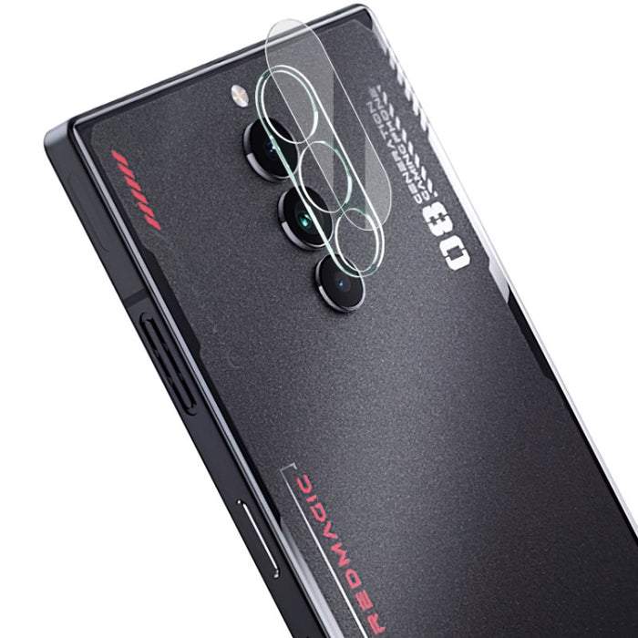 Lente de cámara trasera integrada imak Película de vidrio templado, For OPPO Reno9 Pro+ 5G, For Xiaomi Redmi Note 12 5G India / Poco X5 5G, For Xiaomi Redmi Note 12 Pro Speed / Poco X5 Pro 5G, For ZTE nubia Red Magic 8 Pro / Red Magic 8 Pro+ 5G