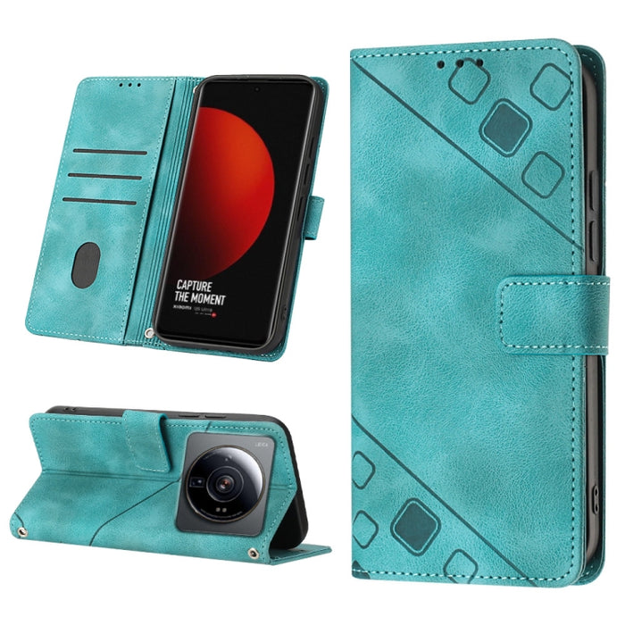 Estuche para teléfono de cuero en relieve con tacto de piel, For Xiaomi 12, For Xiaomi 12 Lite, For Xiaomi 12 Pro, For Xiaomi 12 Ultra / 12S Ultra, For Xiaomi Civi 2, For Xiaomi Poco C40, For Xiaomi Poco M4 5G / M5 4G, For Xiaomi Poco M4 Pro 4G        ...