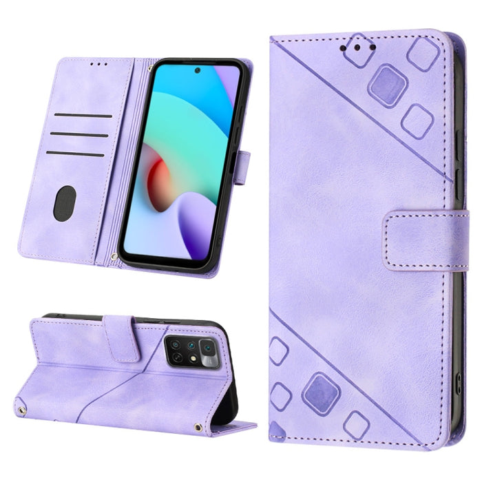 Estuche para teléfono de cuero en relieve con tacto de piel, For Xiaomi 12, For Xiaomi 12 Lite, For Xiaomi 12 Pro, For Xiaomi 12 Ultra / 12S Ultra, For Xiaomi Civi 2, For Xiaomi Poco C40, For Xiaomi Poco M4 5G / M5 4G, For Xiaomi Poco M4 Pro 4G        ...