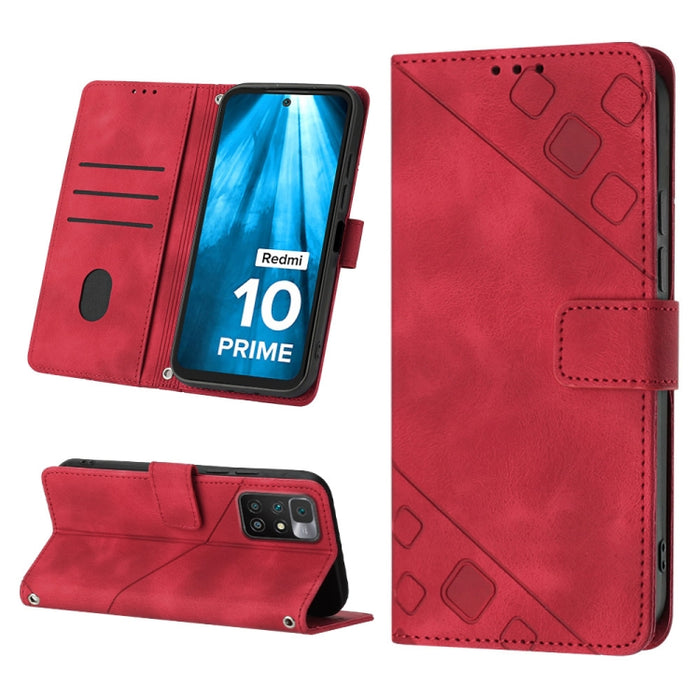 Estuche para teléfono de cuero en relieve con tacto de piel, For Xiaomi 12, For Xiaomi 12 Lite, For Xiaomi 12 Pro, For Xiaomi 12 Ultra / 12S Ultra, For Xiaomi Civi 2, For Xiaomi Poco C40, For Xiaomi Poco M4 5G / M5 4G, For Xiaomi Poco M4 Pro 4G        ...